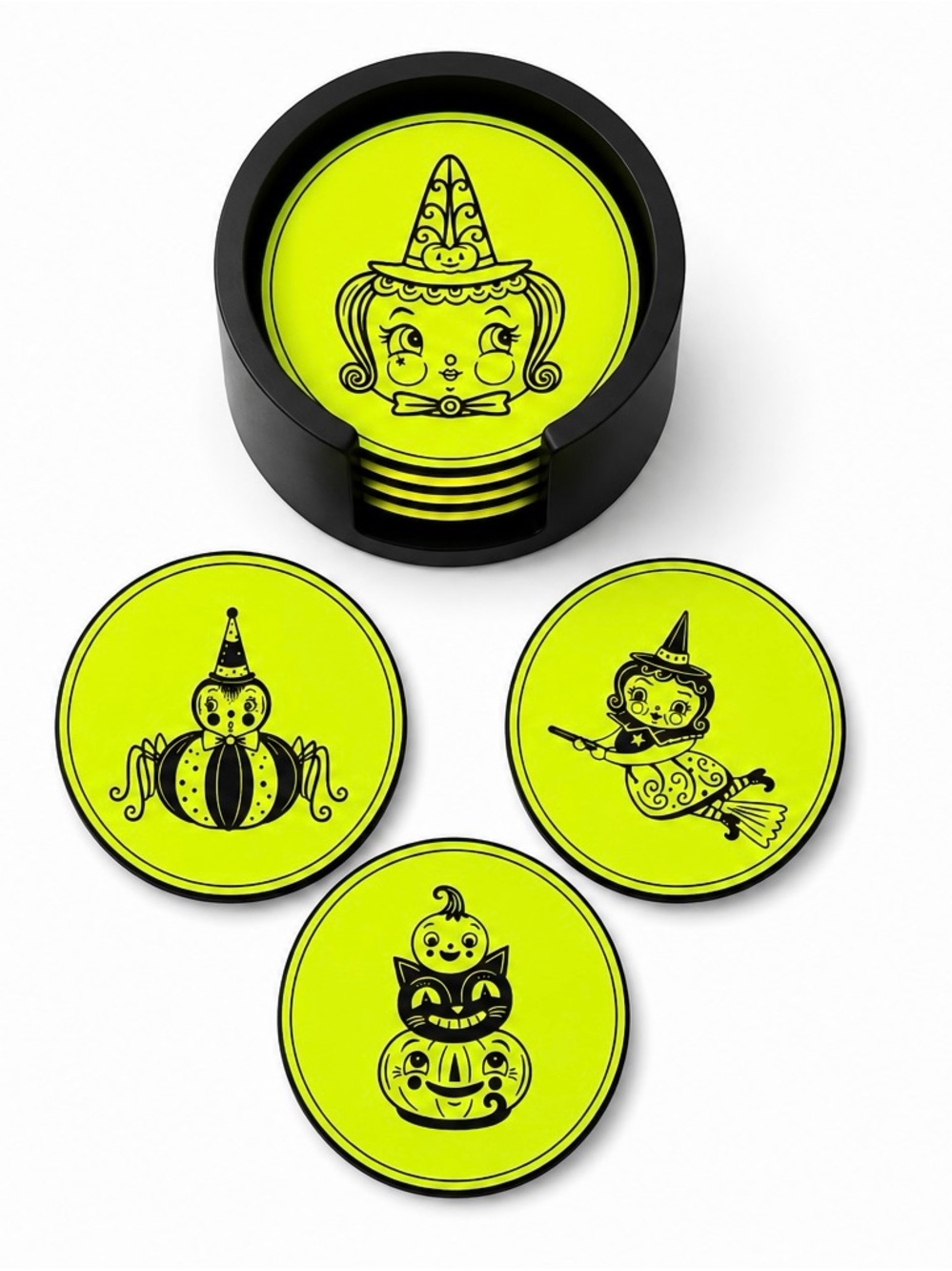 Johanna Parker Inspired Halloween Coaster Set | 3D Printed (Set of 4)